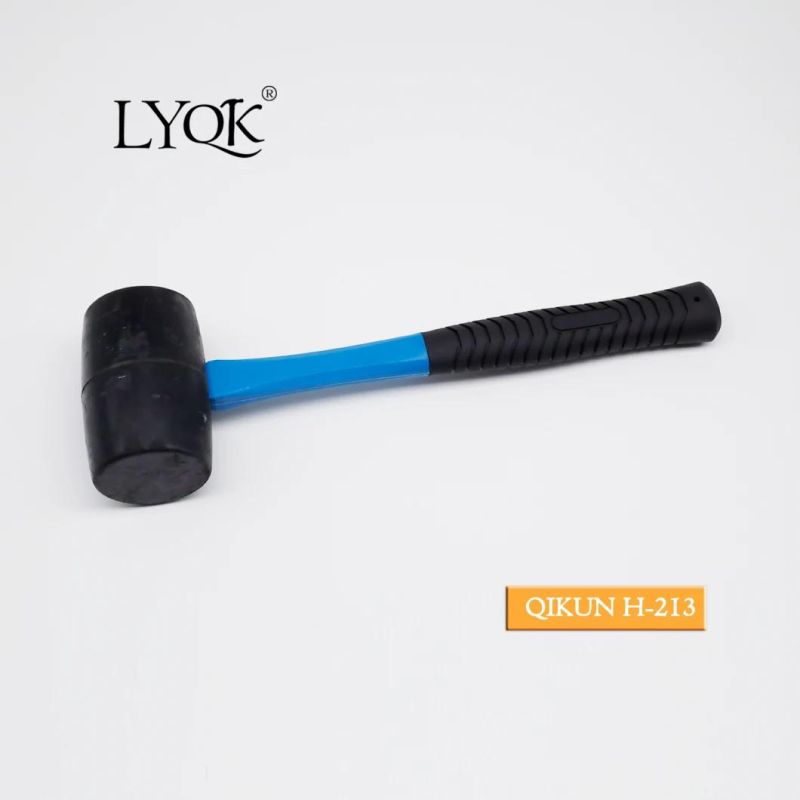 H-211 Construction Hardware Hand Tools Plastic Coated Handle German Type Stoning Stone Hammer