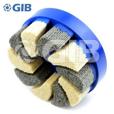 Od125 mm Turbine Style Ceramic Abrasive Disc Brush for Deburring