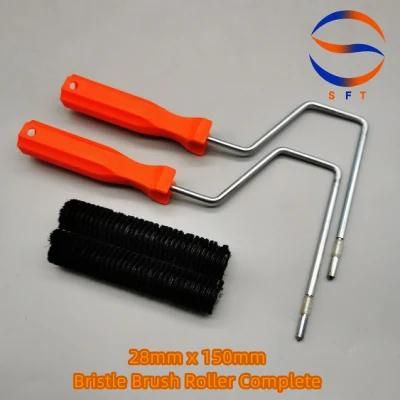 China Manufacturer 28mm Diameter Bristle Brush Rollers Complete for FRP