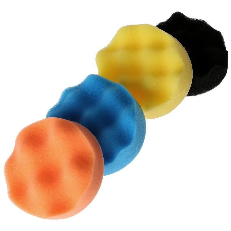 Electric Drill Cleaning Brush 9-Piece Set Conical Polishing Waxing Sponge Automobile Tire Gap Cleaning Electric Drill Brush