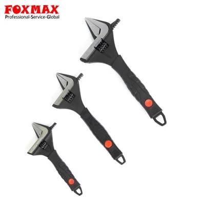 High Quality Hand Tool Extra Wide Adjustable Wrench Spanner (FM-W05)