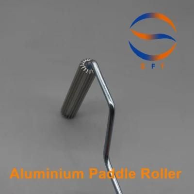 21mm OEM Aluminium Paddle Roller Fiberglass Laminate Rollers for FRP