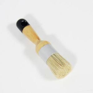 Round Brush Chalked Paint Brush Use with All Brands of Chalked Paint