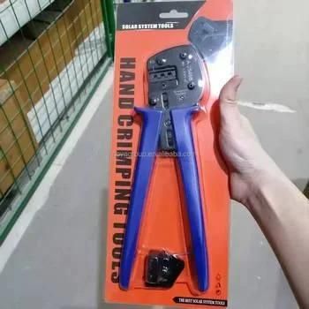 Mc4 Solar Crimping Tool Plier 2.5/4/6mm2 14-10AWG with Jaw for Solar Connector Cable Wire Solar Panel Cable PV System Project Hand Tools