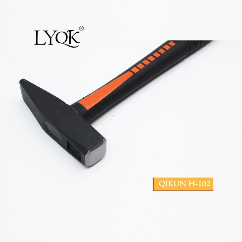 H-101 Construction Hardware Hand Tools Plastic Coated Hardwood Handle German Type Machinist Hammer