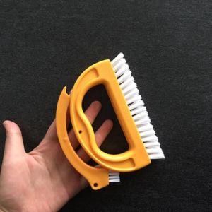 Kitchen Bathroom Cleaning Tile &amp; Grout Brush with Nylon Bristles