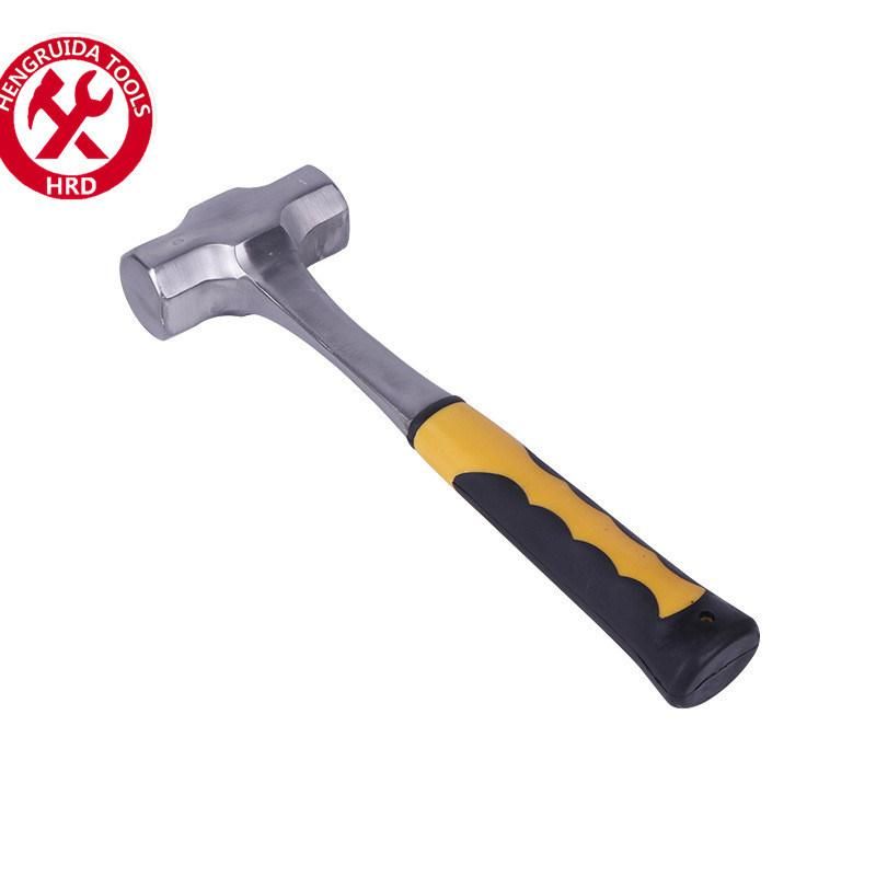 Sledge Hammer One Piece Drop Forged Carbon Steel TPR Handle