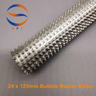 24mm Aluminum Bubble Buster Rollers Painting Tools for FRP