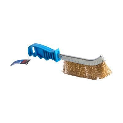 Fixtec 250mm Plastic Cleaning Hand Steel Wire Brushes
