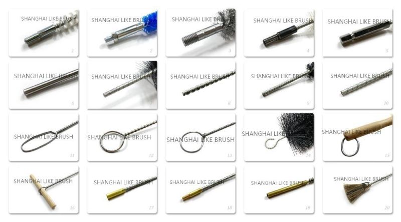 Stainless Steel Wire Tube Brushes for Deep Tube Polishing