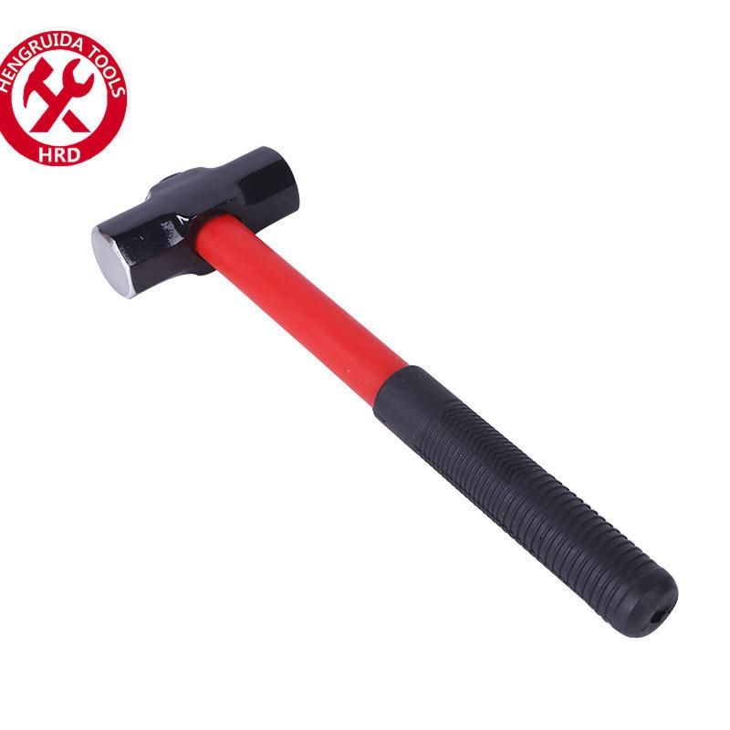 Sledge Hammer with Half Plastic Coated Handle, Drop Forged Steel