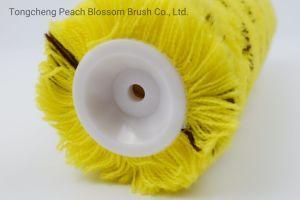 Rodless Yellow Polyester Roller Brush