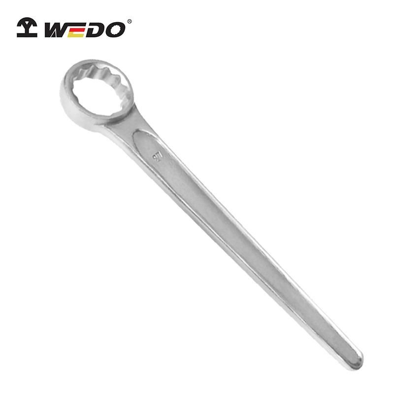 WEDO 20" Stainless Single Box Wrench Ring-Spanner Anti-Slip Handle