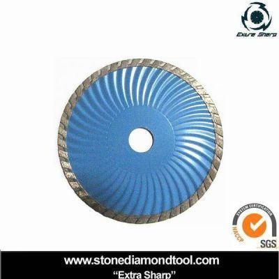 125mm Stone Diamond Turbo Wave Saw Blade