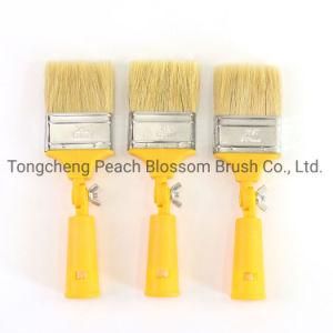 High Quality Bristle Brush Wire Yellow Wooden Handle Paint Brush for Decoratng