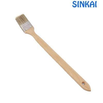 China Golden Supplier Handle Economical Paint Chip Brush Boar Bristle Radiator Brush