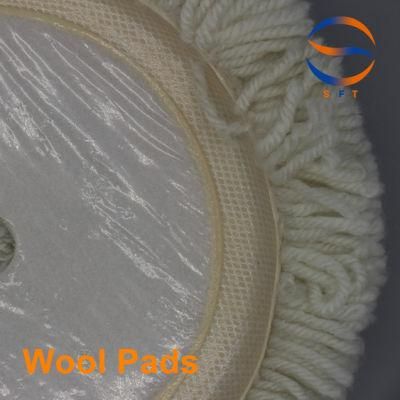 One Side Both Sides Wool Grip Pads for Fiberglass Laminating
