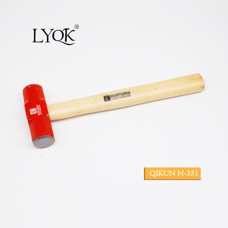 H-303 Construction Hardware Hand Tools Hard Wood Handle Ball Pein Hammer