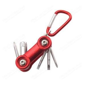 Aluminum Handle 5PCS Folding Wrench Set with LED Light Portable Tool