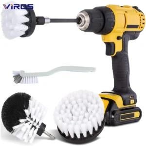 Newest Premium Soft Dead Angle Cleaning Tools Attachment White Drill Brush