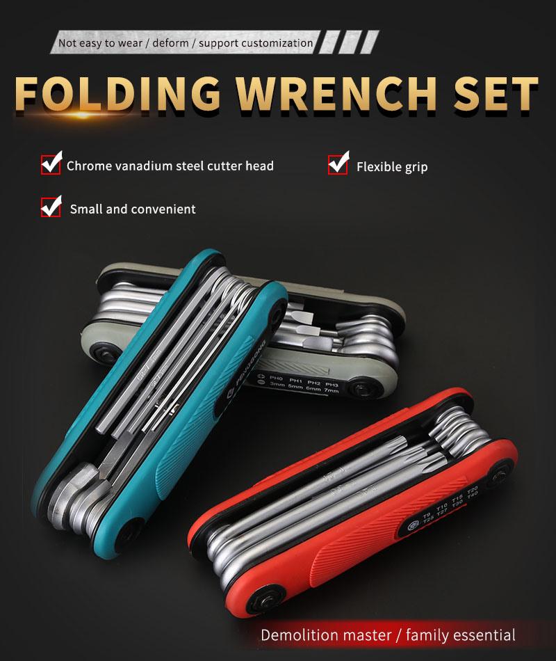 Folding Multi-Purpose Maintenance Tool Is Easy to Carry.