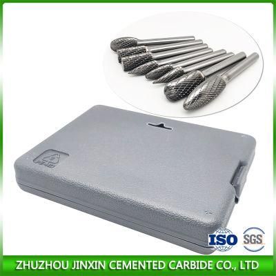 Single or Double Cut Tungsten Carbide Rotary Burr Sets
