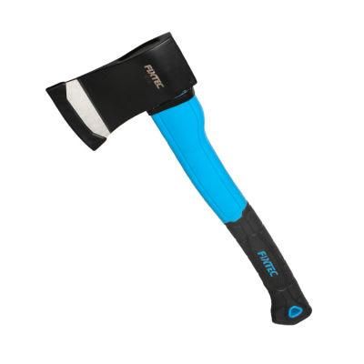 Fixtec Hand Tools 600g Carbon Steel Axe with Fiber Glass Handle