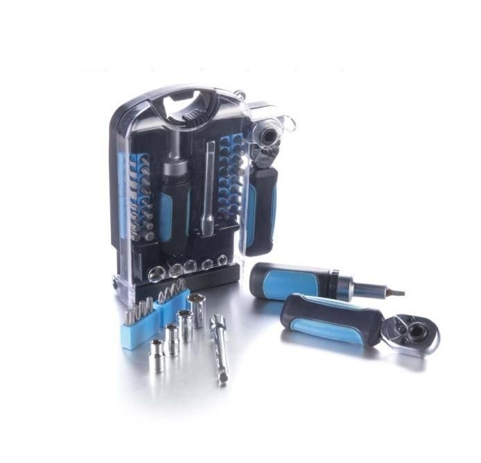 40PC Socket & Ratchet Screwdriver Set of 21040
