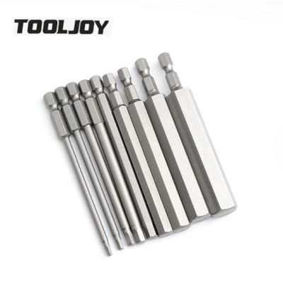 Wholesale Custom Good Price Strong Magnetic H2 H3 H4 H5 H6 H7 H8 Hex Screwdriver Bit