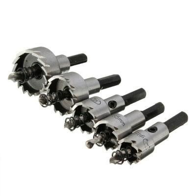 16-30mm 5 PCS Carbide Tipped Tct Hole Saw for Stainless Steel Metal Alloy