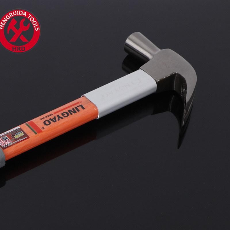 Britith Type Claw Hammer with Stainless Steel Handle Anti Slide Magnet