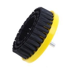 80mm Scrub Drill Clean Leather Plastic Brush Wood Furniture Car Interior Cleaning Power Scrub