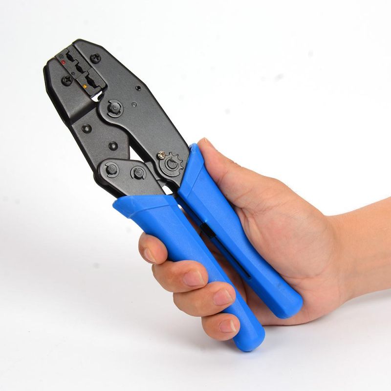 Crimper Pliers Ratchet Type Ferrules Lug Cable Terminal Crimping Tool