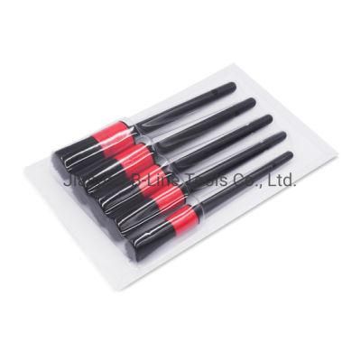 Cheap Price Soft Cleaning Brush Black Bristle Car Detailing Brush Set