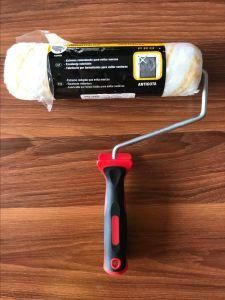 Polyester Material Paint Roller Brush with Plastic Handle