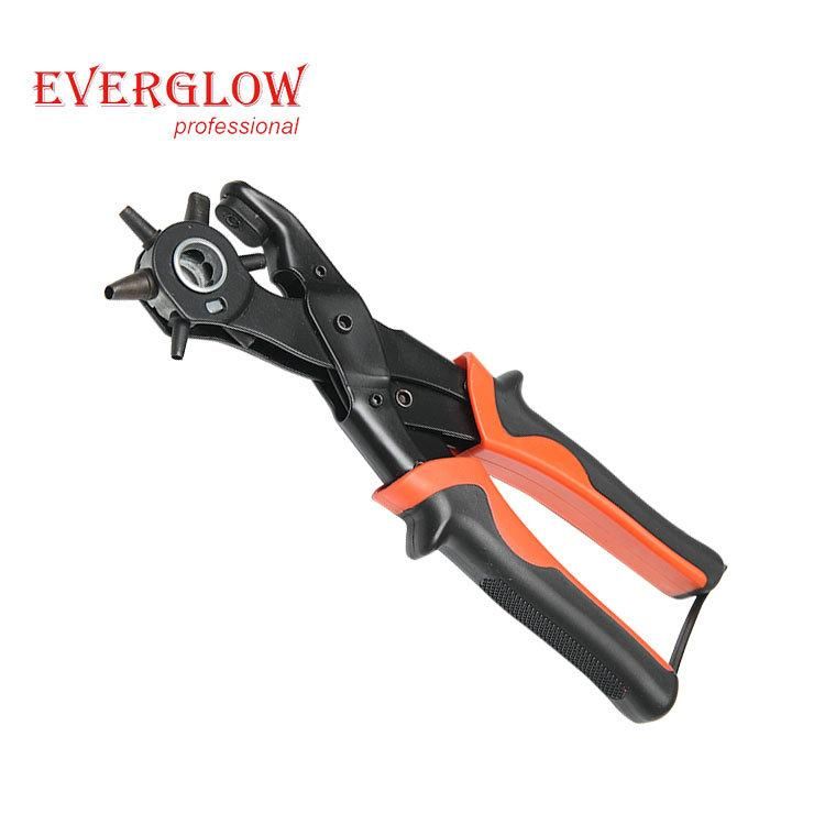 Hand Plier Belt Leather Hole Punch Punch Revolving 1 PCS Universal Leather Craft Heavy Duty Strap DIY Tools Fine Steel