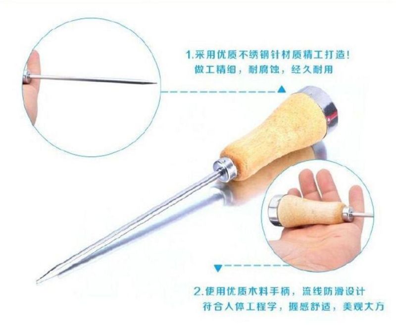 Stainless Steel Single Pronged Fridge Ice Chisel