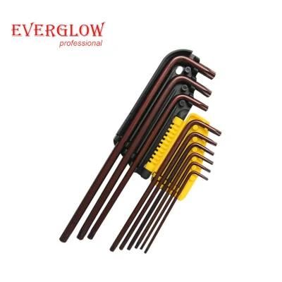 9PCS Extra Long Arm Torx Key Set