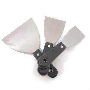 Plastic Handle Mirror Polish Stainless Steel Putty Knife
