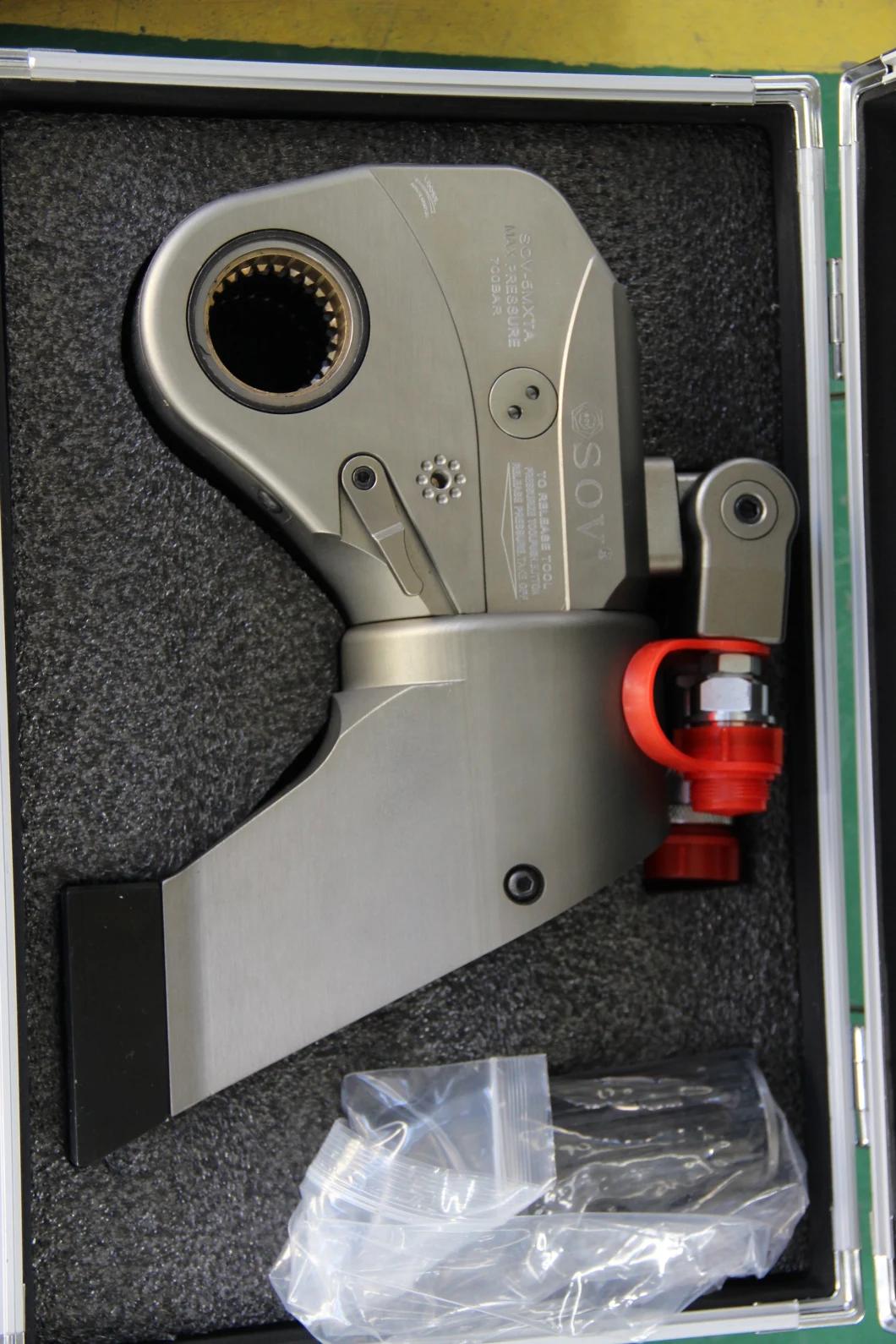 Large Nm Square Driven Hydraulic Torque Wrench