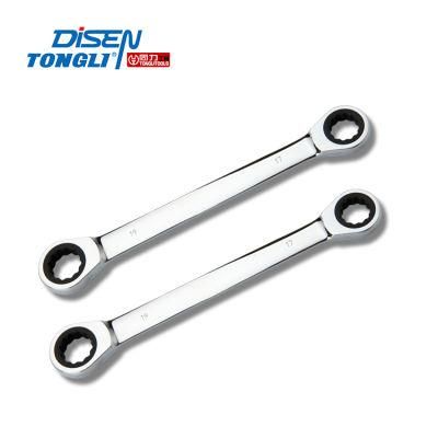 Chrome Vanadium Material Ratchet Wrench Spanner Carbon Steel Combination Wrench