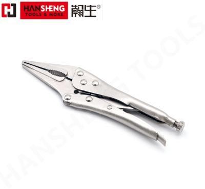 Professional Hand Tools, Locking Pliers, CRV or Carbon Steel, Long Jaws