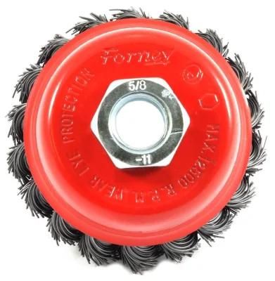 Crimped Steel Wire Cup Brush Stainless Steel Wire Wheel Brush
