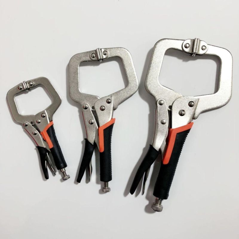 ANSI Standard 11 Inch Flexible C Jaw Locking Pliers