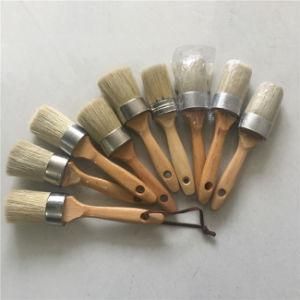 Paint Brush Round Brush Chalked Paint Two Brush Set Use with All Brands of Chalked Paint