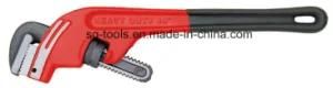 Slanting Pipe Wrench with Nonslip Long Handle Building Tool