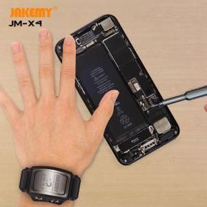 Jakemy Hot Wholesale Portable Components Magnetic Tool Bracelet Wristband for Maintenance Work