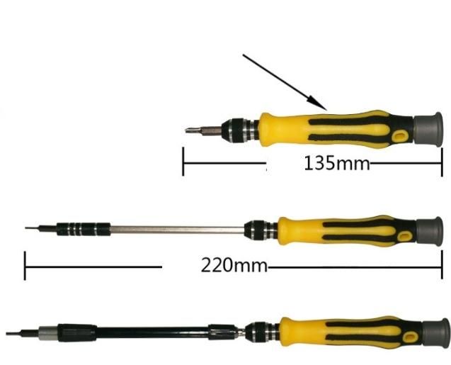 45 in 1 Combination Manual Screwdriver Set Multi-Purpose Mobile Phone Maintenance Tool