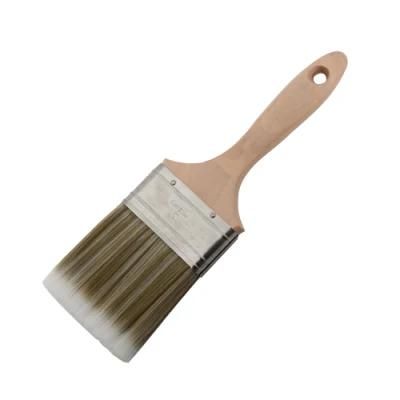 Synthetic Filament Paint Brush with Wooden Handle