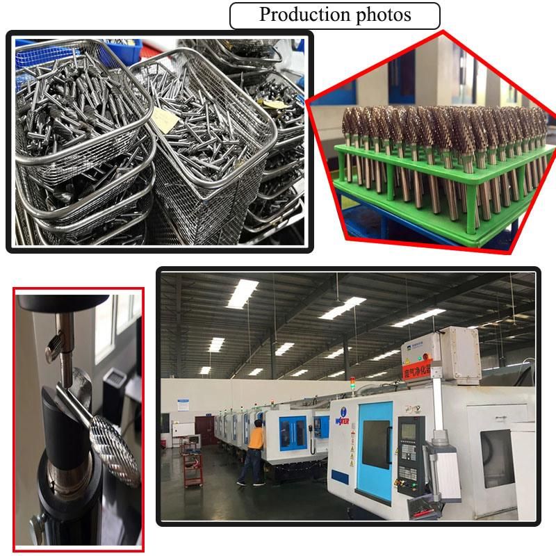 Tungsten Carbide Bur Single Cut Burrs Rotory File Bur